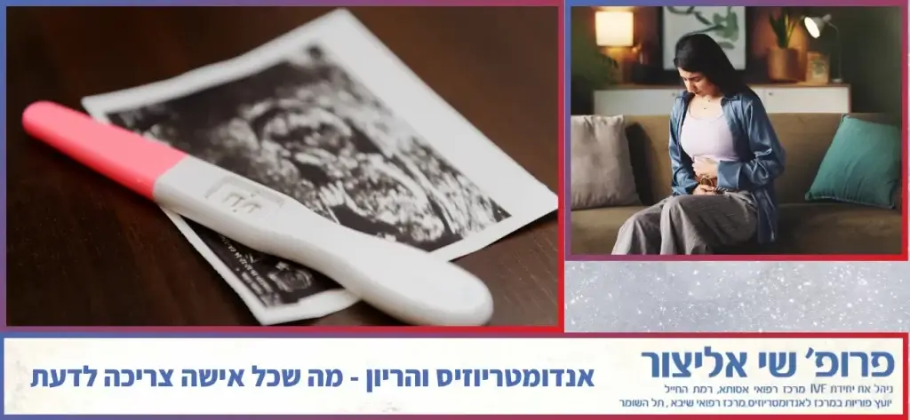 אנדומטריוזיס והריון - מה שכל אישה צריכה לדעת